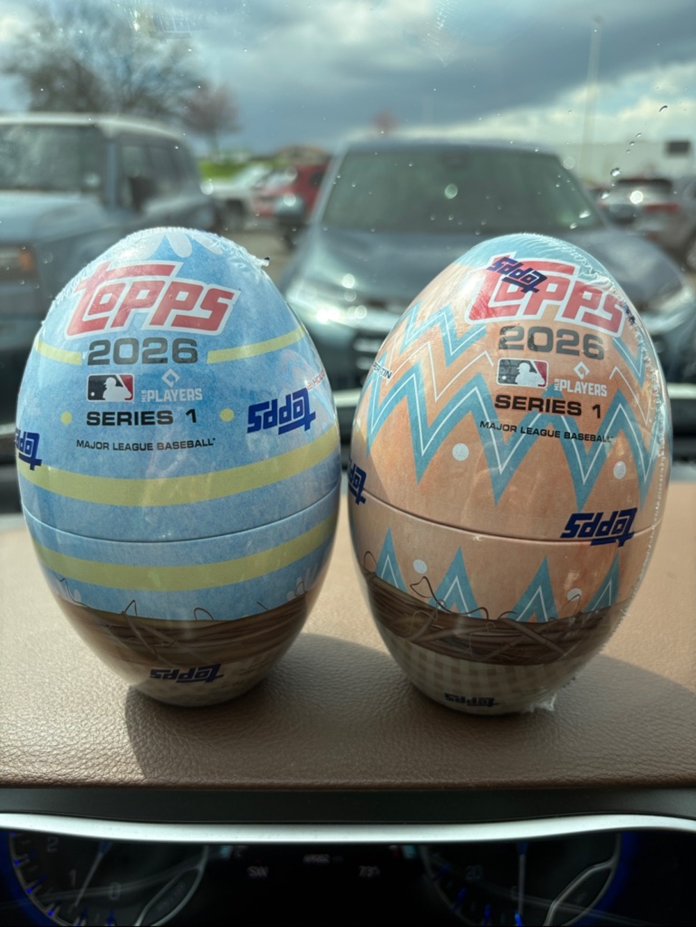 2026 Topps Series 1 Baseball Easter Egg Tin - Two